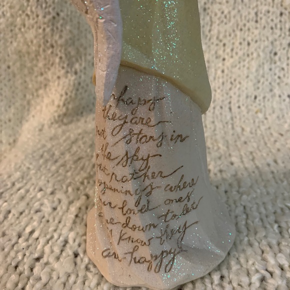 Enesco Foundations angel, 8 inches tall. - Picture 2 of 6